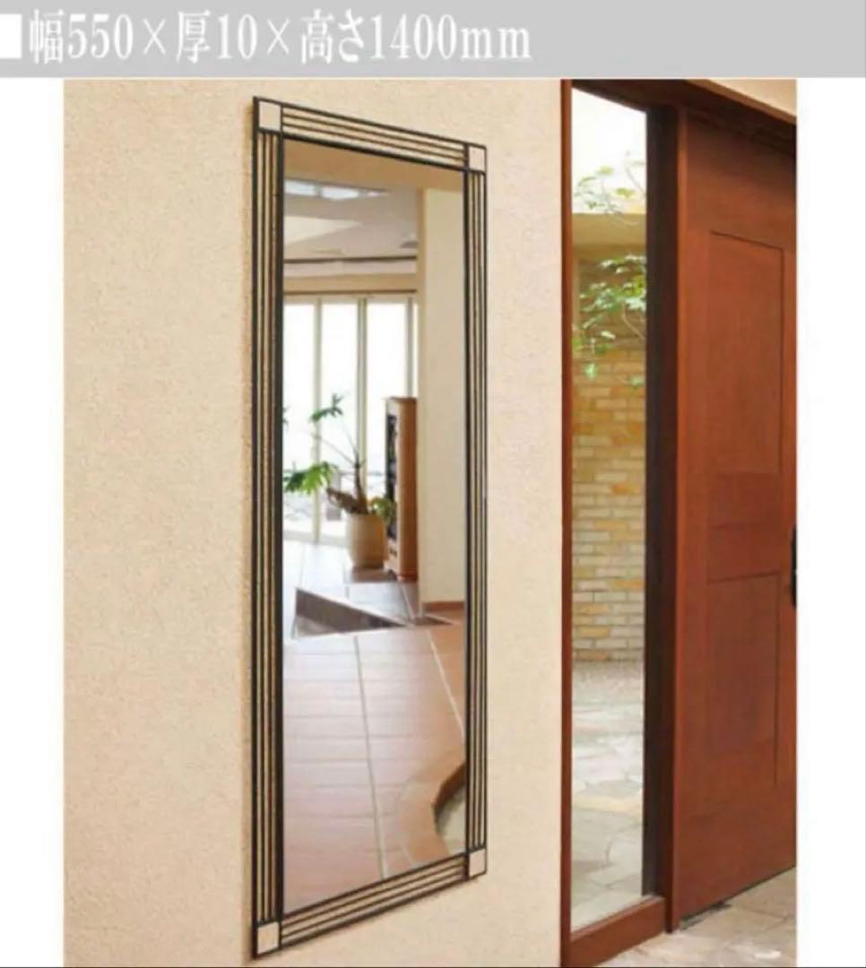 手渡し限定！ アイアン　ウォールミラー