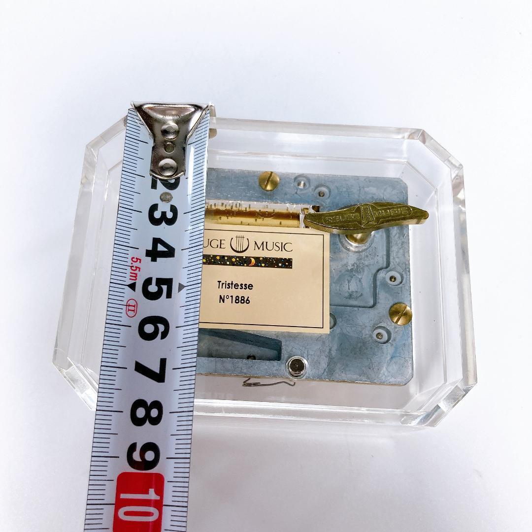 REUGE オルゴール 36弁 別れの曲 ショパン アクリルケース　|3744|