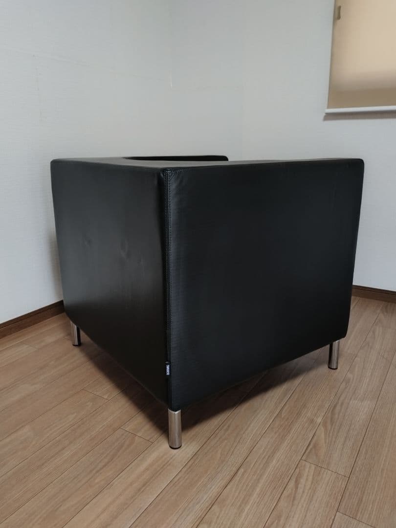 SWEDESE/ラウンジ 1pソファ 総革 デザイナーズ　未使用品 B