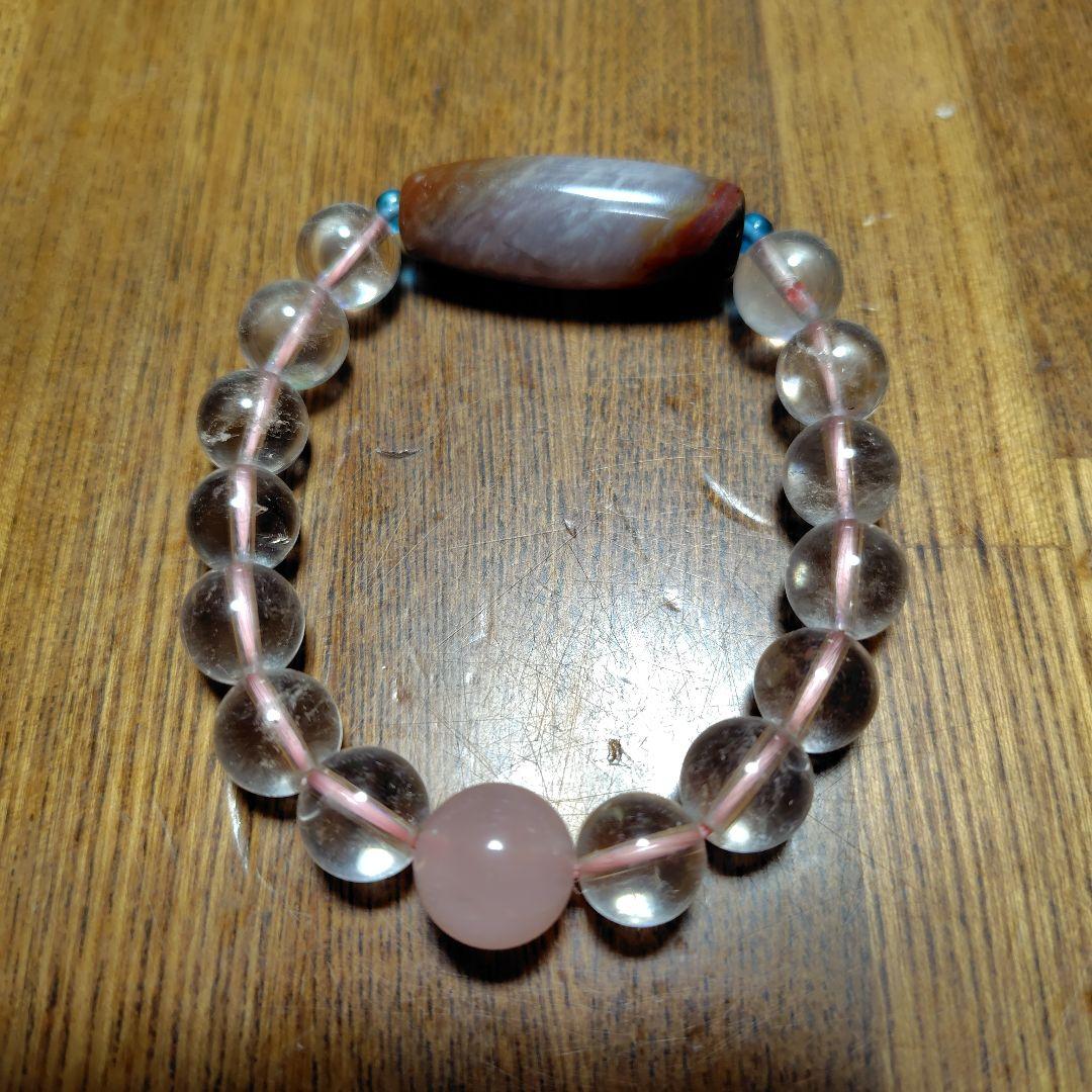 天然石ビーズブレスレット