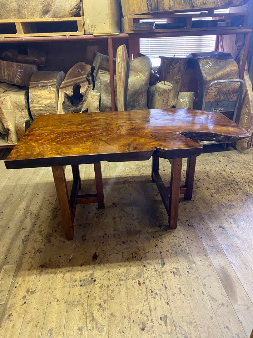 樟の木 天板 テーブル板 棚板 木材 DIY 天然木 一枚板 014 | 激安通販