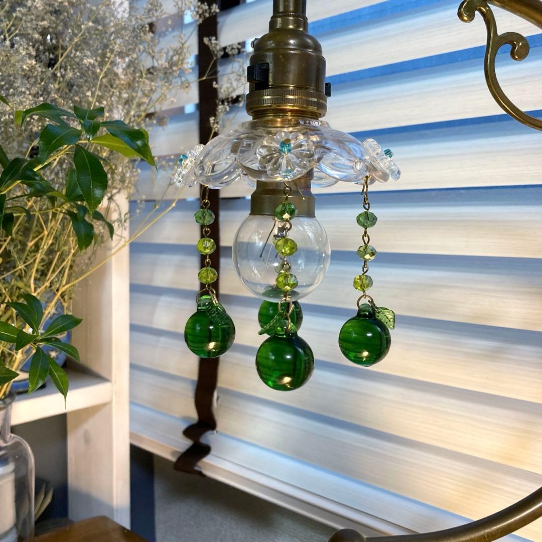 （ご予約⭐︎専用）ミニシャンデリア　（りんご）　1920年　フランスアンティーク