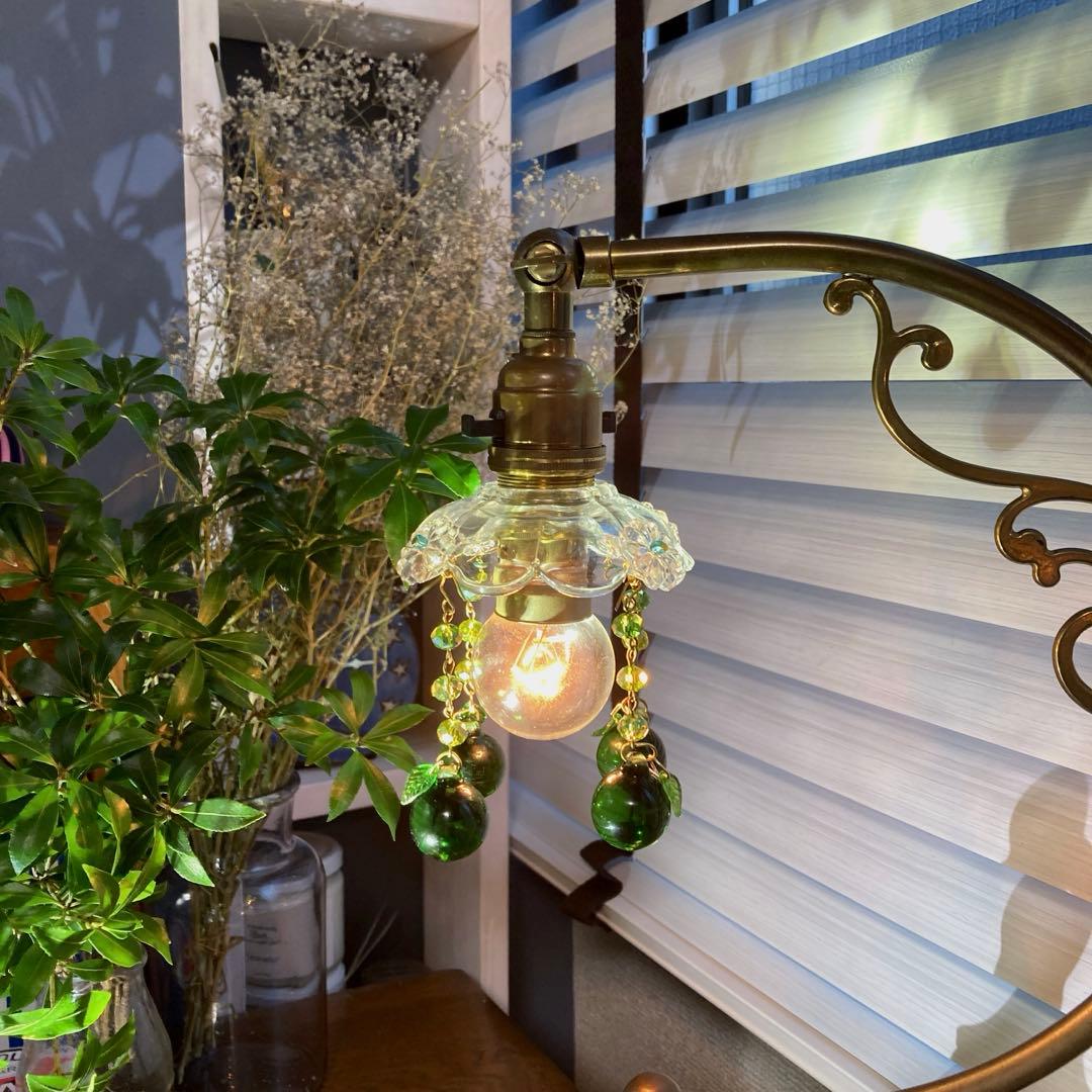 （ご予約⭐︎専用）ミニシャンデリア　（りんご）　1920年　フランスアンティーク