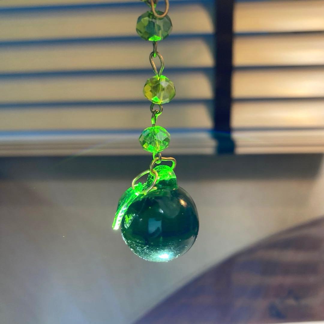 （ご予約⭐︎専用）ミニシャンデリア　（りんご）　1920年　フランスアンティーク