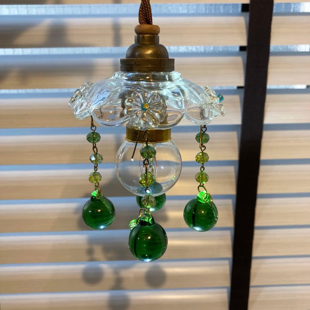 （ご予約⭐︎専用）ミニシャンデリア　（りんご）　1920年　フランスアンティーク