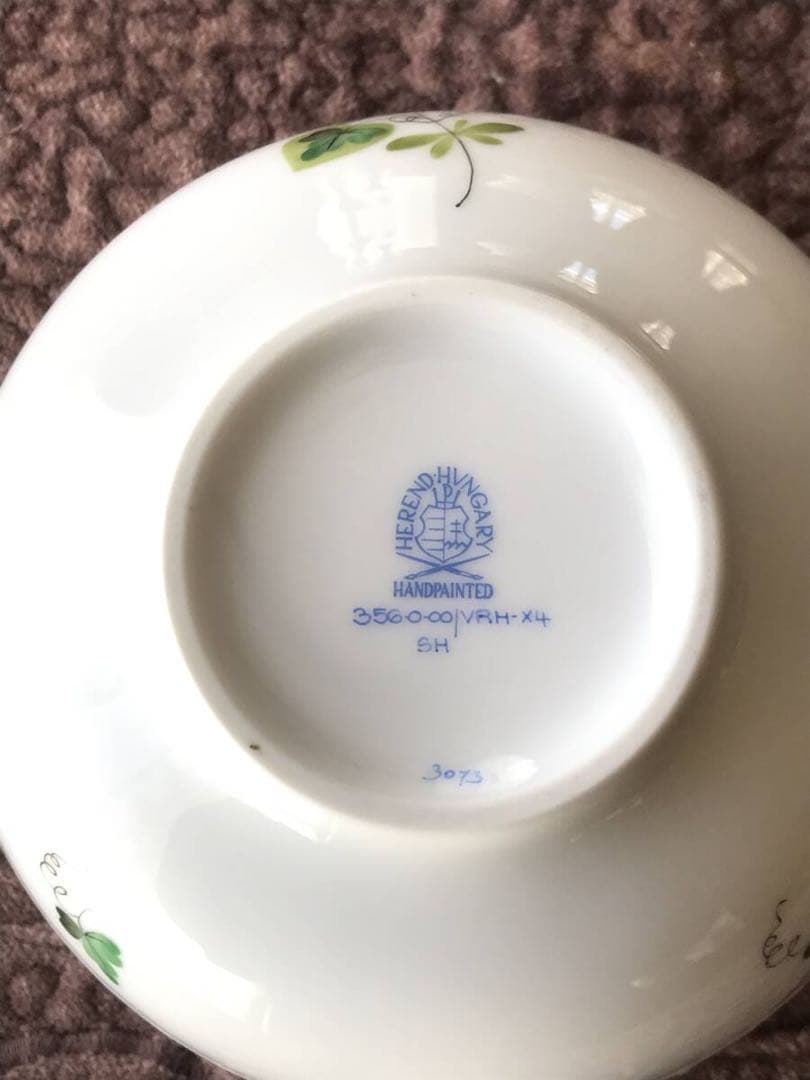 Herend ヘレンド ウィーンの薔薇 ピンク ボウル 12cm 廃盤 希少 - メルカリ