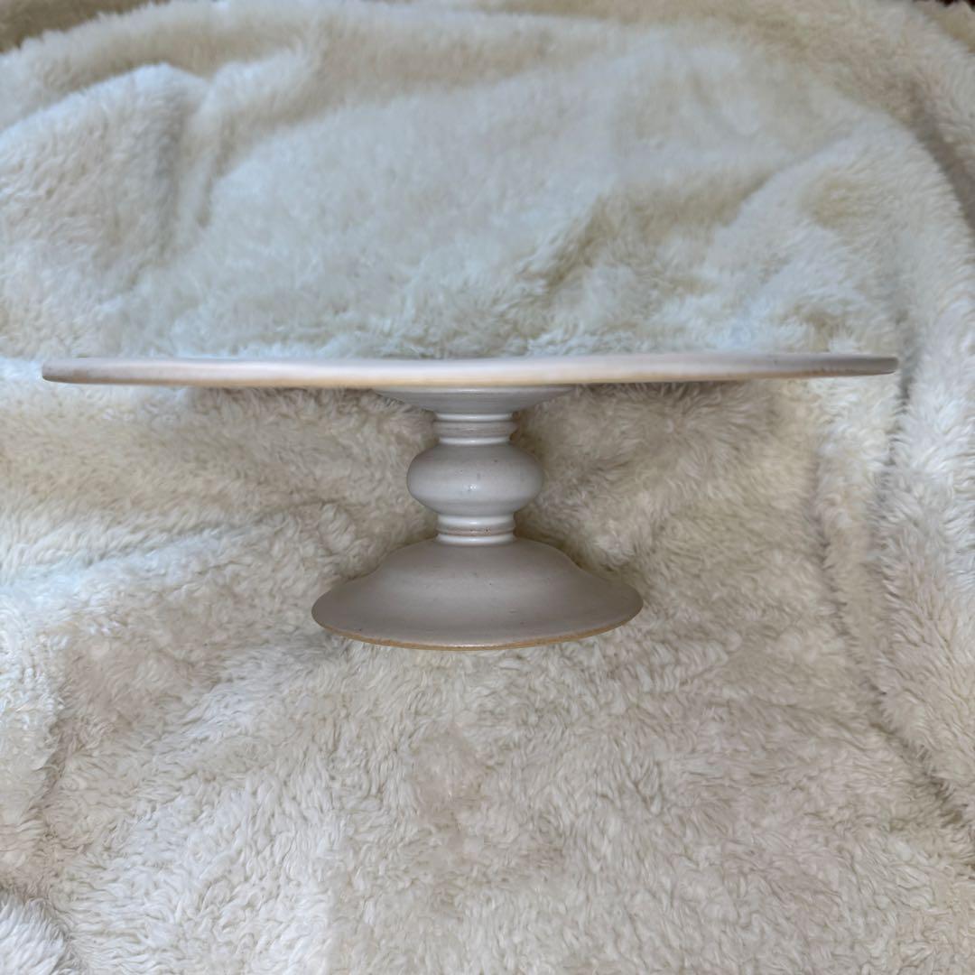 直井真奈美 ケーキスタンド コンポート お皿 作家 20cm