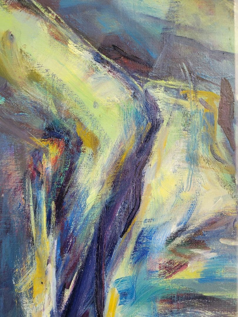 THE NUDE　油彩画