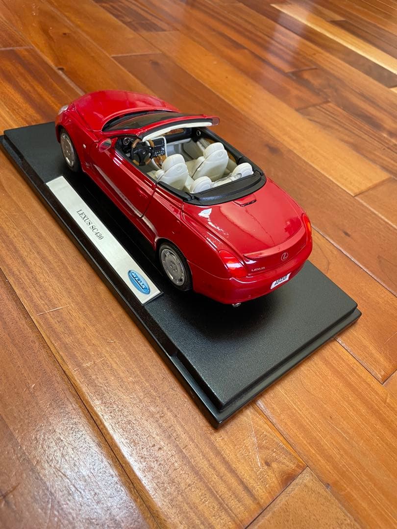 お値下げ可能 Lexus SC430 ミニカー 赤 1/18 - メルカリ