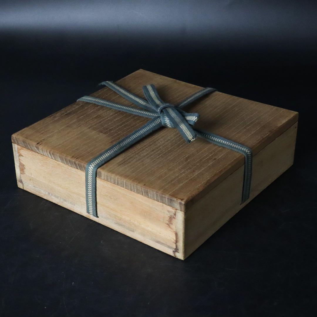 江戸時代 珉平焼 黄釉獅子図皿 木箱付 淡路焼 - メルカリ