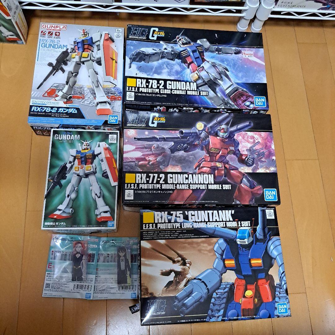 HG 1/144 ガンプラ セット ガンダム ガンキャノン ガンタンク V作戦