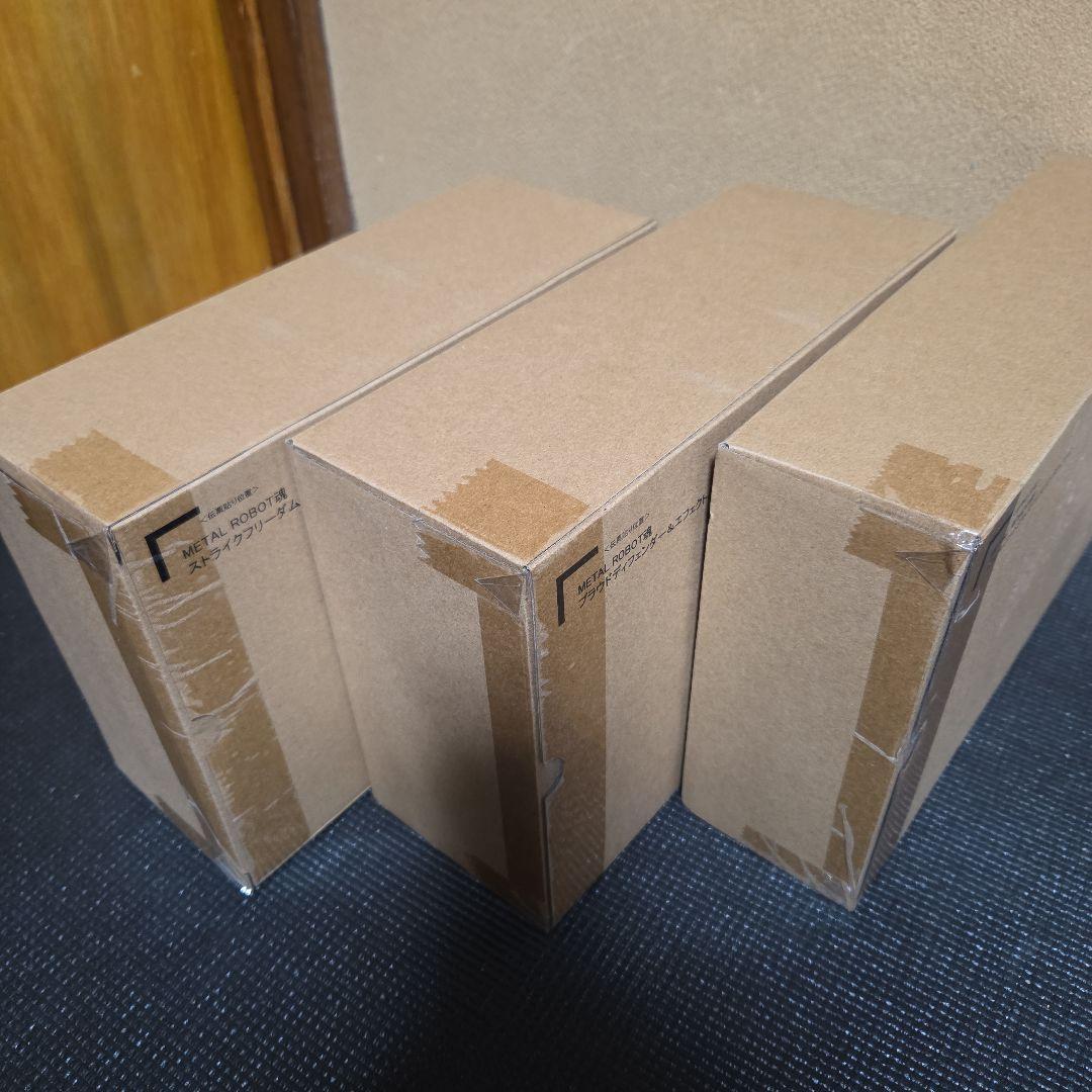 メタルロボット魂3点セット　ストフリ弐式 ・プラウドディフェンダー・インジャ弐式