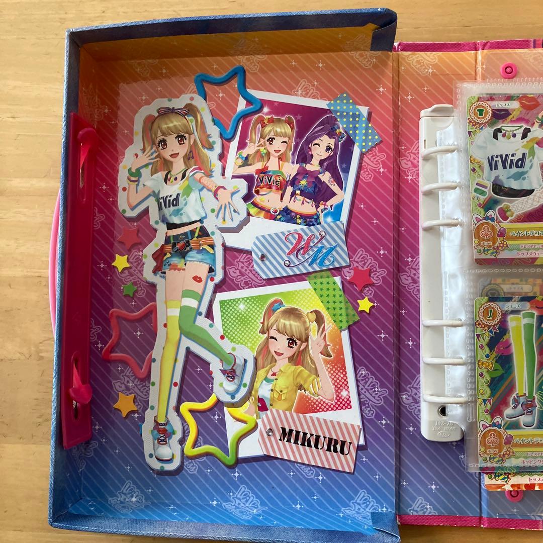 【アイカツ！】トランク型カードケース&オフィシャルバインダー セット カード付き