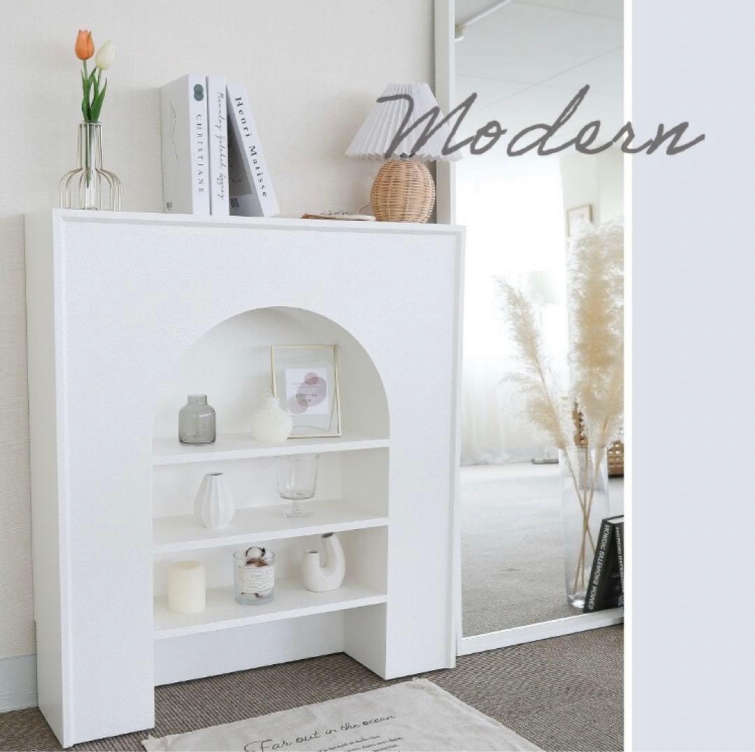 韓国インテリア風　マントルピース　ラック　棚