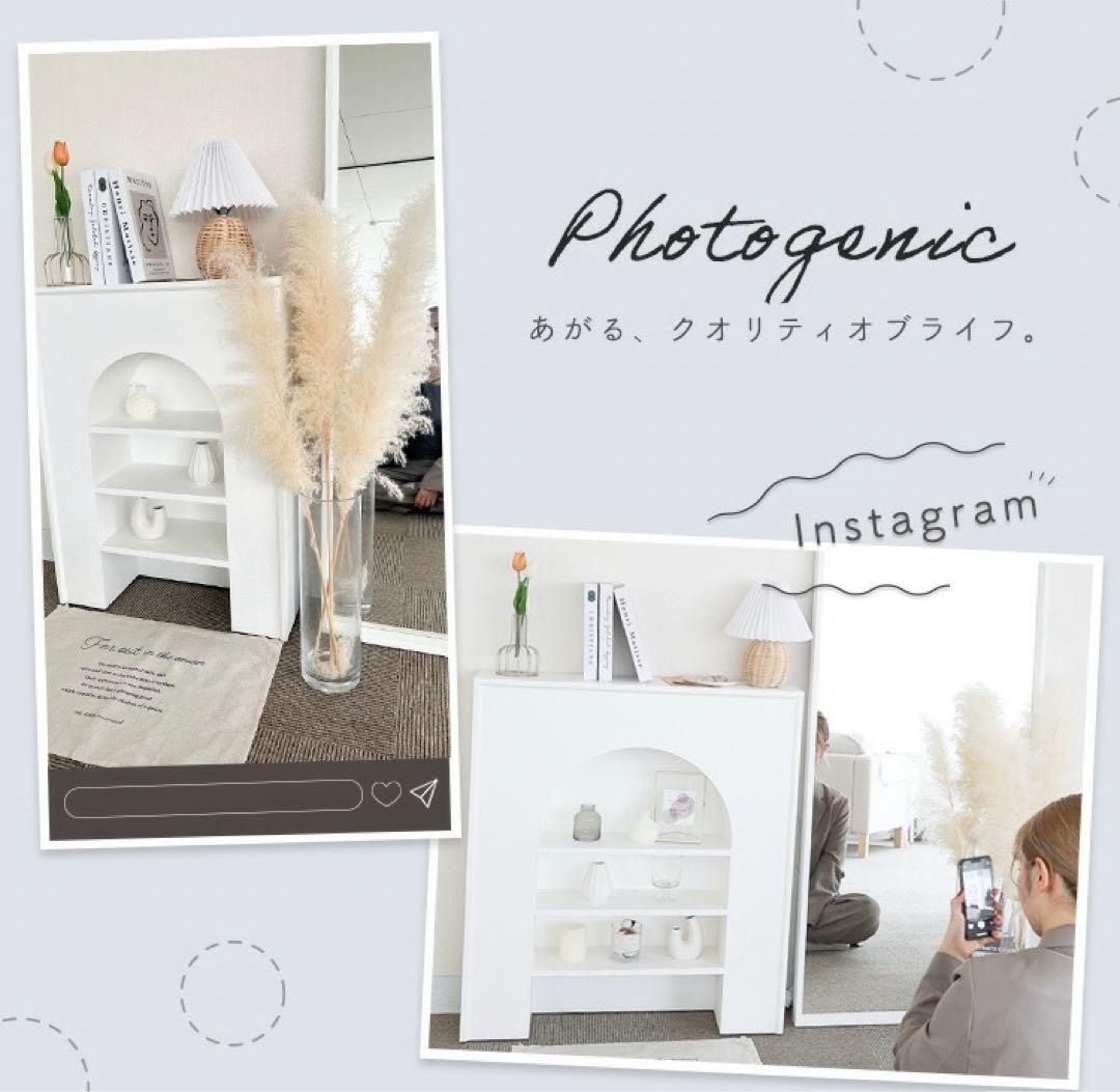 韓国インテリア風　マントルピース　ラック　棚