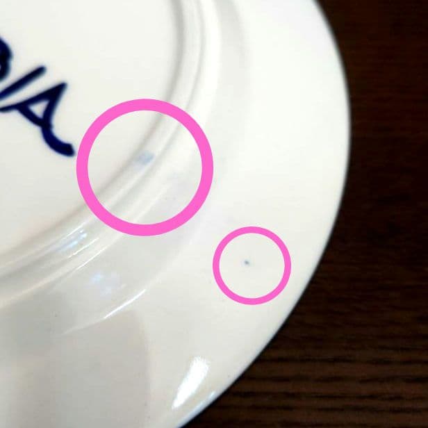 【ヴィンテージ】ARABIA アラビア　バレンシア プレート 17.5cm