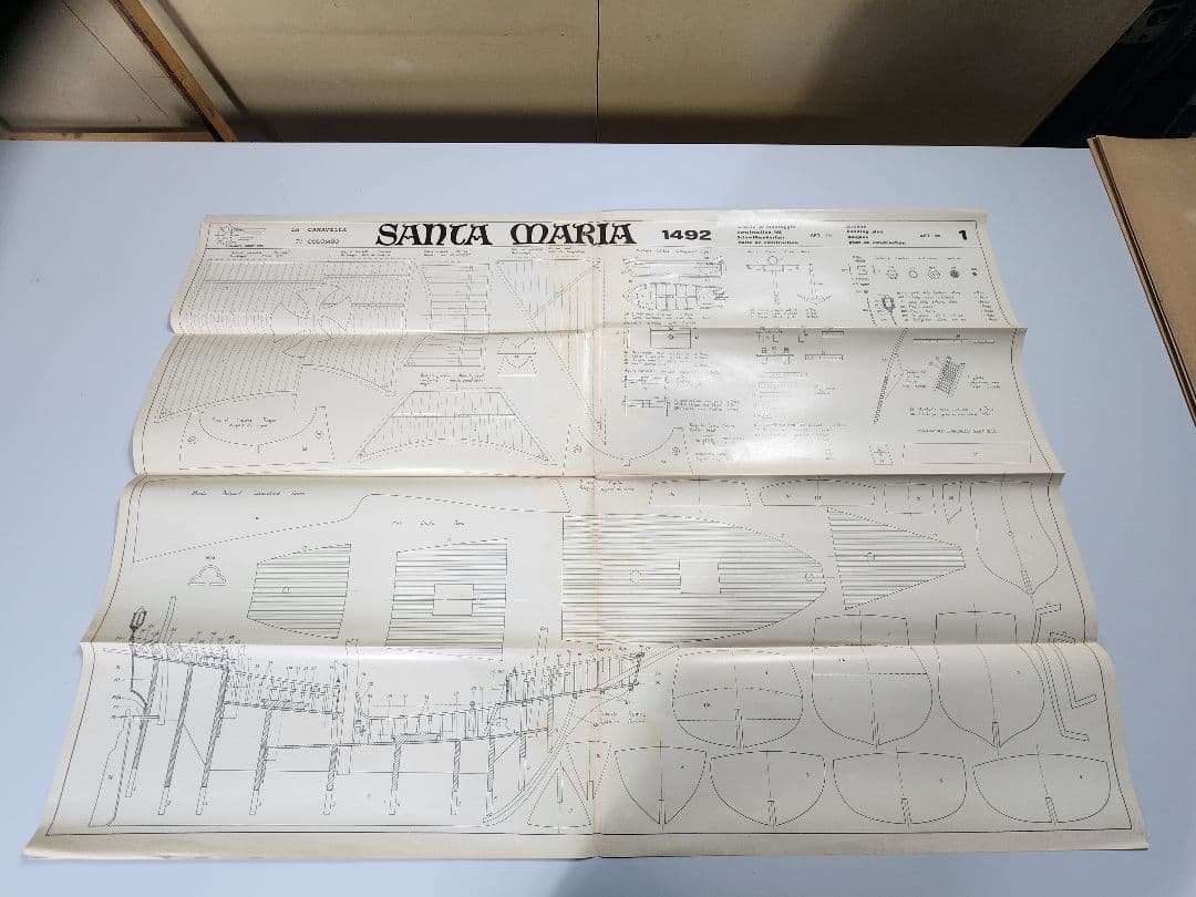 Santa Maria 組み立てキット Mantua Models