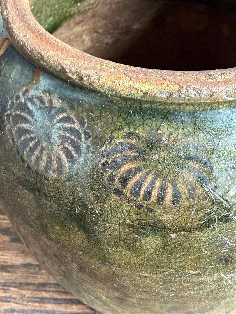 古瀬戸　呂宋　小壺　花器　花瓶