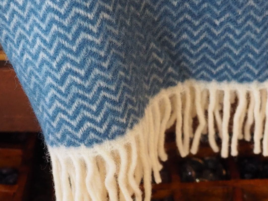 クリッパン ブランケット　quilt indigo スロー スウェーデン