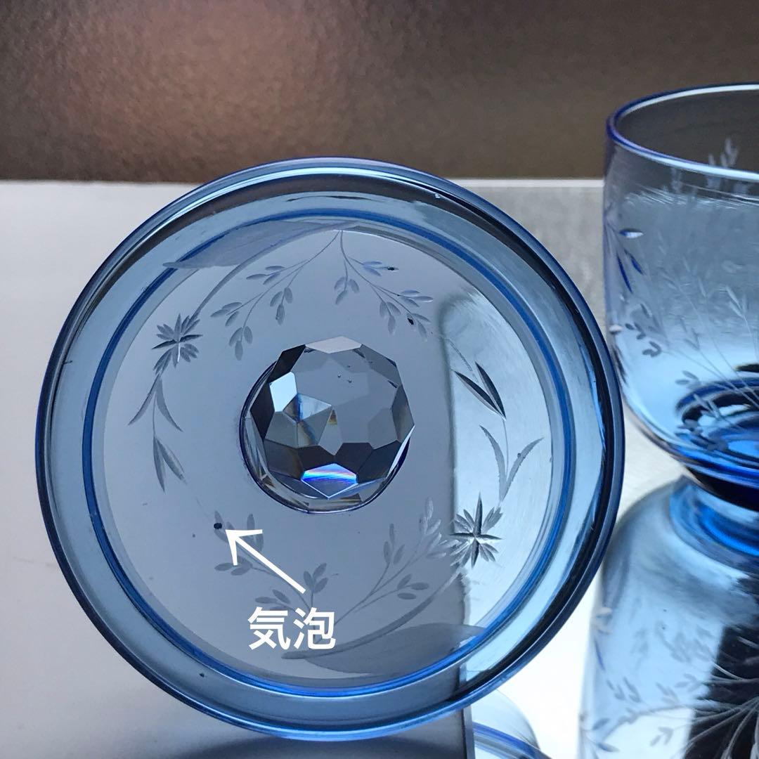 優しいお花★オールドサンルイSt Louisボンボニエール♡ジャポニズム♡菓子器