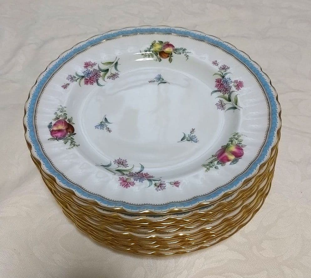 【スポード】廃盤品 中皿 12枚 トラップネルスプレイズ