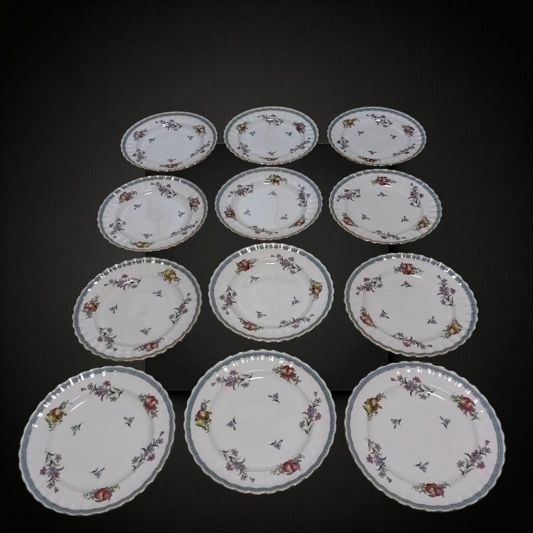 【スポード】廃盤品 中皿 12枚 トラップネルスプレイズ