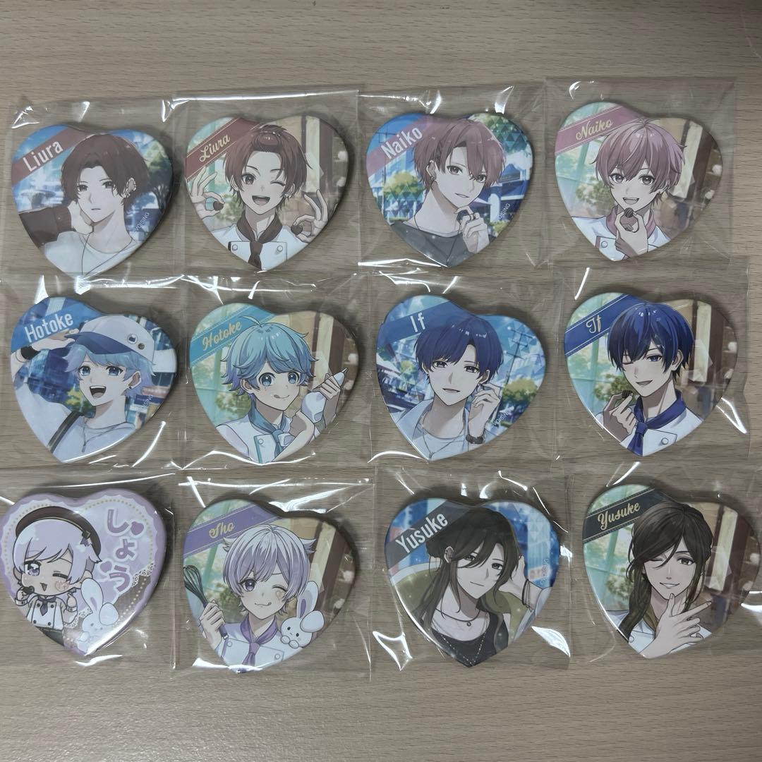 いれいす 2024 2025 バレンタイン ハート缶バッジ - メルカリ