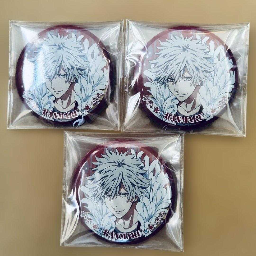 うたプリ 黒崎蘭丸 缶バッジ AS