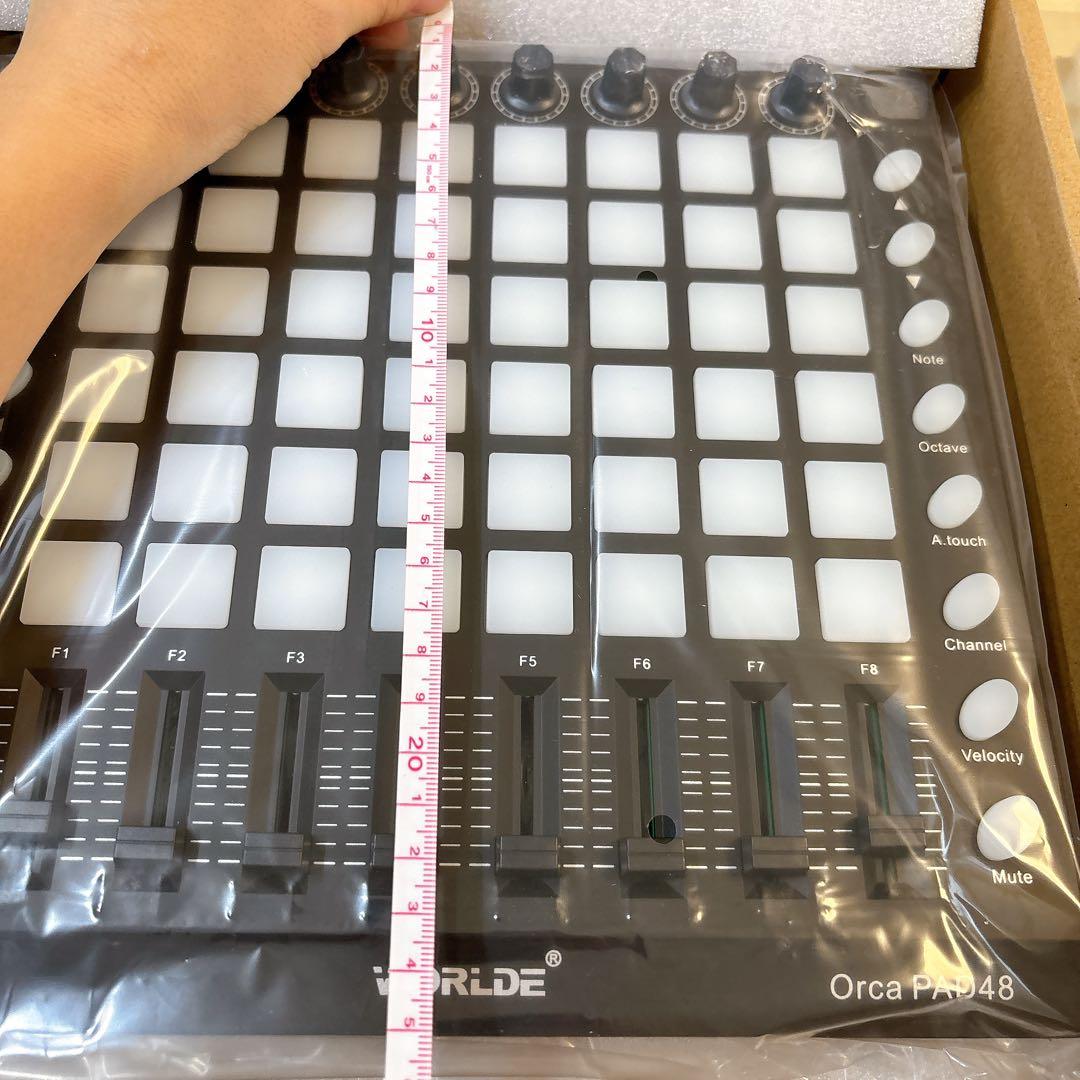 worlde orca pad48 MIDI コントローラ キーボード パッド