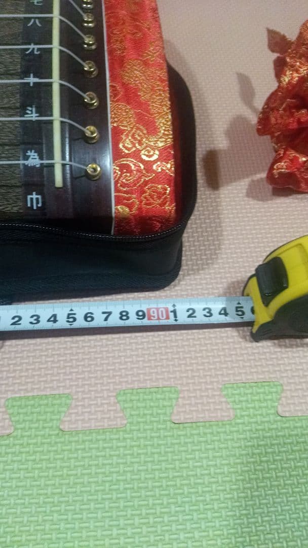 ミニ琴 13弦 木製 ケース付き