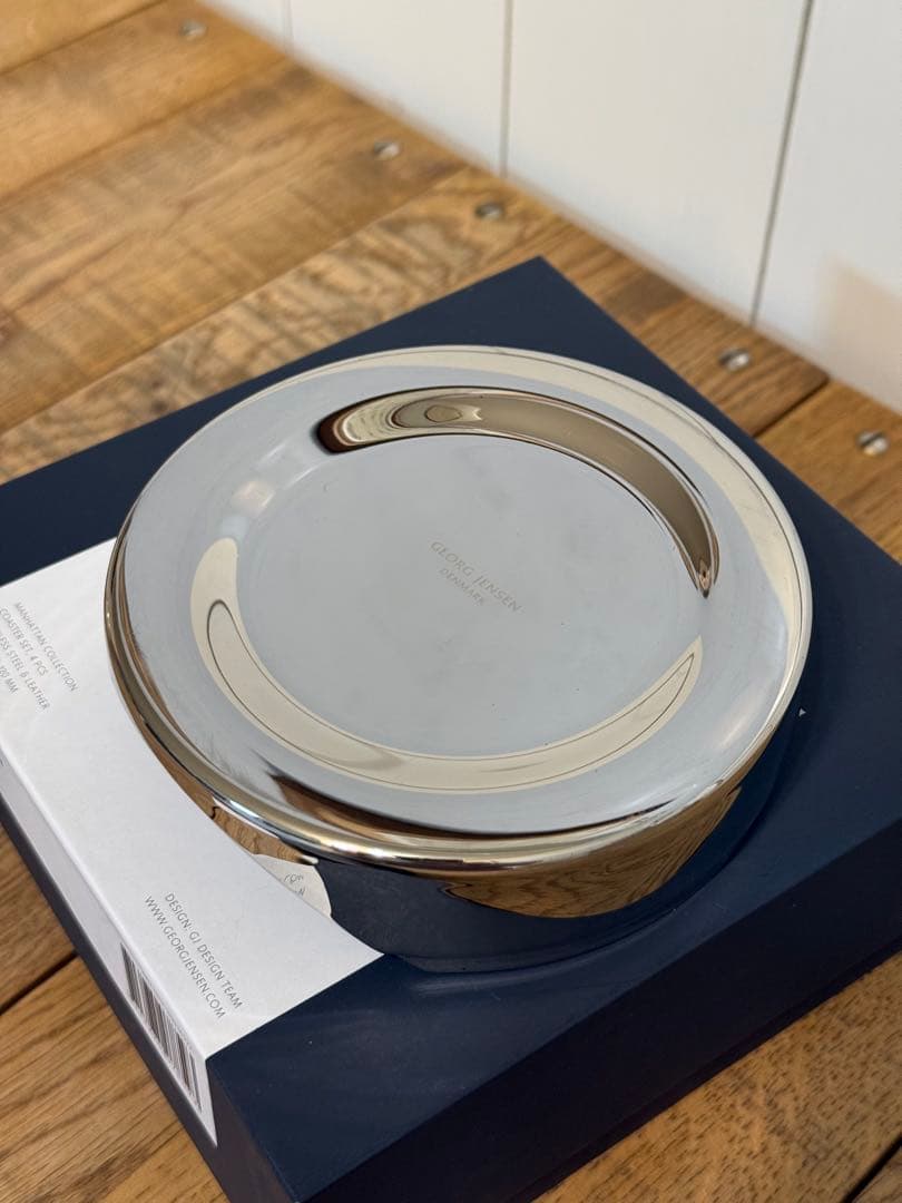 新品 ジョージジェンセン MANHATTAN コースター 4枚セット