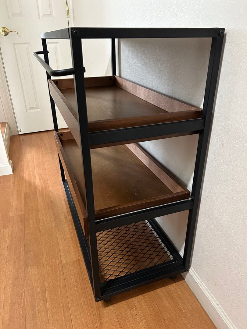 【ANTHEM】Wagon Rack 木製ラック 3段 オープンシェルフ