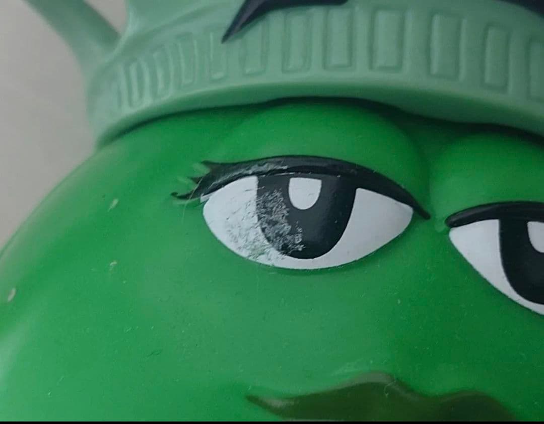 新品未使用/M&M Mr Liberty自由の女神/NY購入/チョコディスペンサ