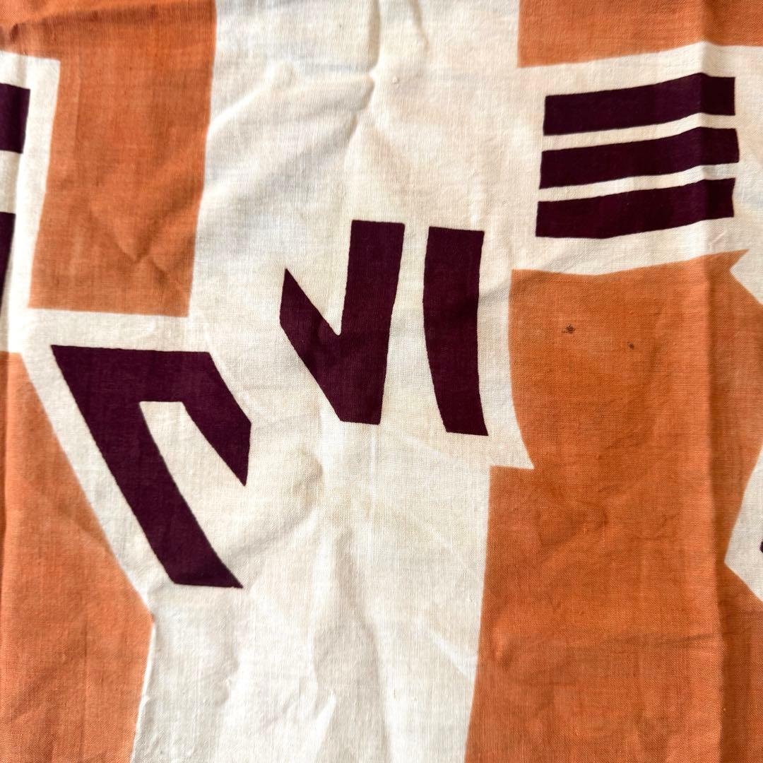 森永チョコレート　のぼり　レトロ　時物のれん　販促品　旗　店舗用　リメイク生地