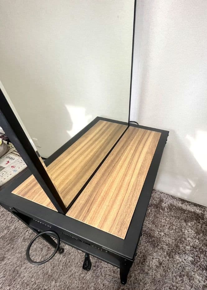 [送料無料]mateli アイアンドレッサー　ドレッサーロジェ　両面鏡　美容室