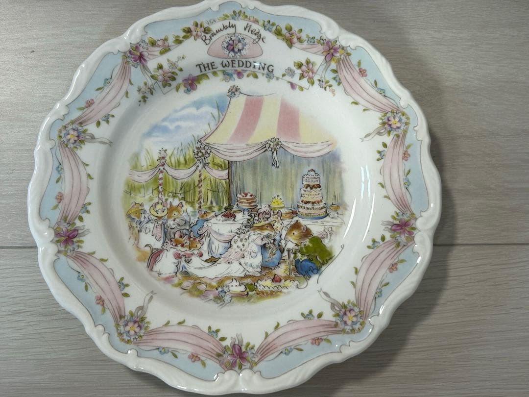 未使用ロイヤルドルトン フォーシーズンズ プレート