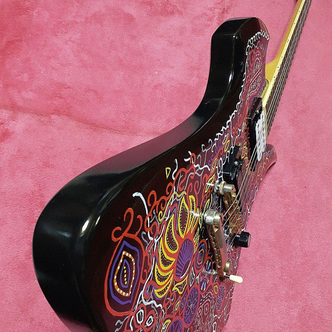 良・美・レア品】紅炎ペイント。hideモデル。モッキンバードエレキ