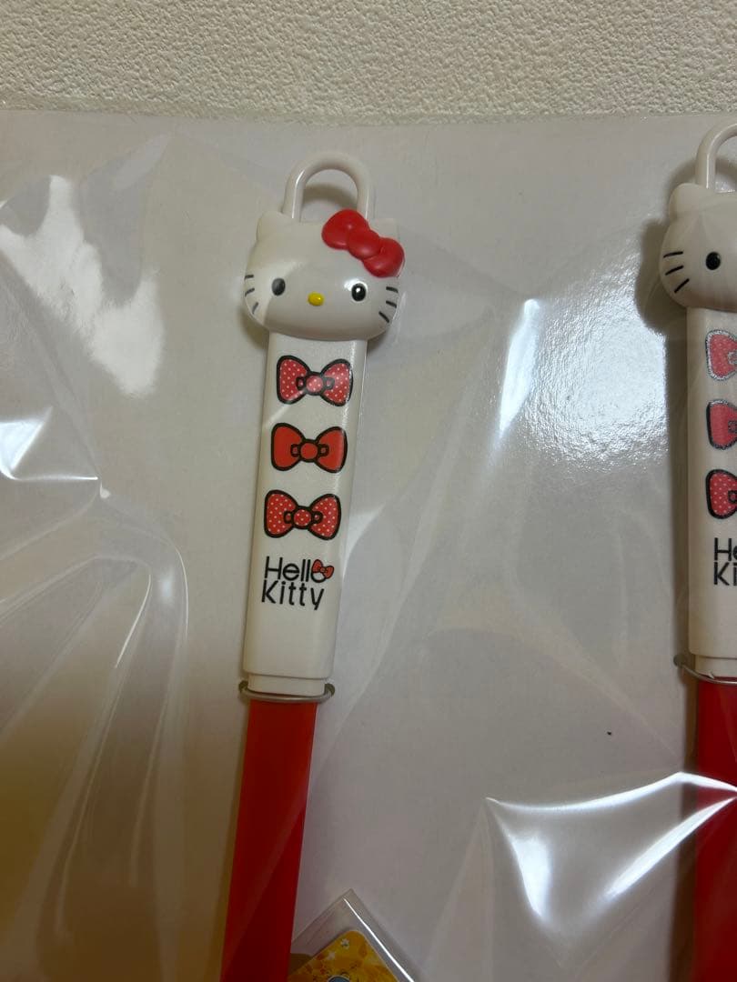 レトロ 非売品 ハローキティ リボン柄調理ツール3点セット 未使用品