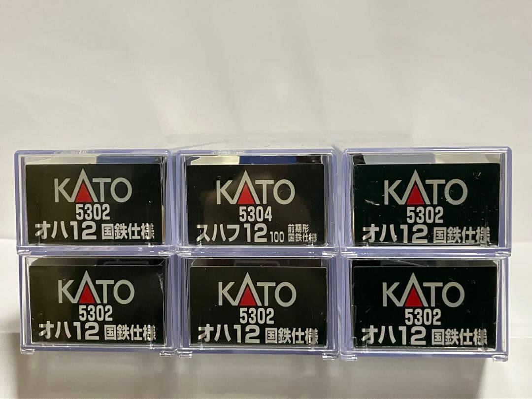 KATO オハ12国鉄仕様5両 スハフ12 1両 計6両 -71