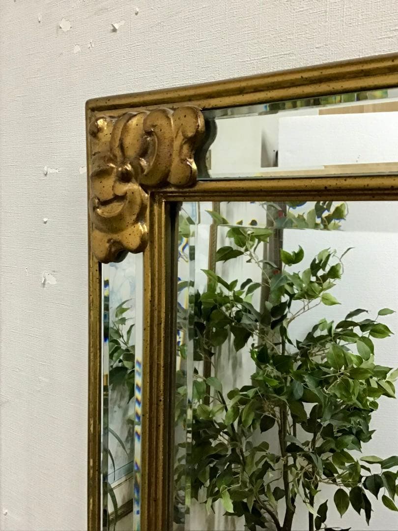 Loaridge☆管244☆高級☆ベルギー製☆アンティーク☆ウォールミラー