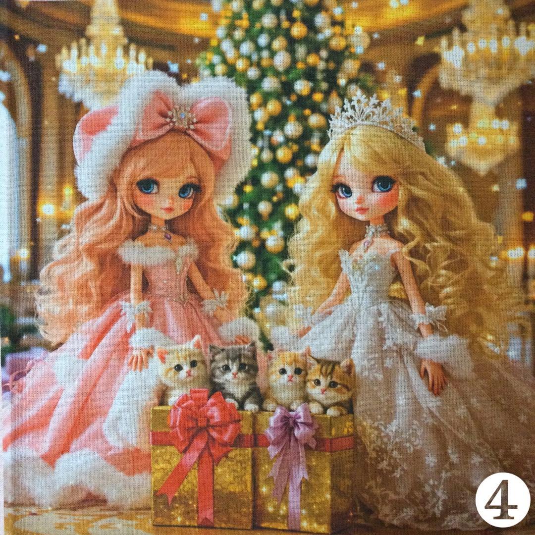 ＊ハンドメイドオーダーページ＊二人の女の子と子猫