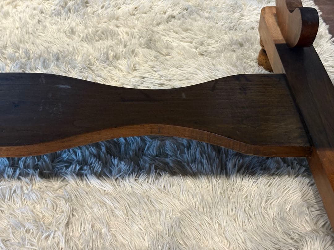 英国　アンティーク　ウッドデスク　スリランカ　ライティングデスク　ブラウン　ns