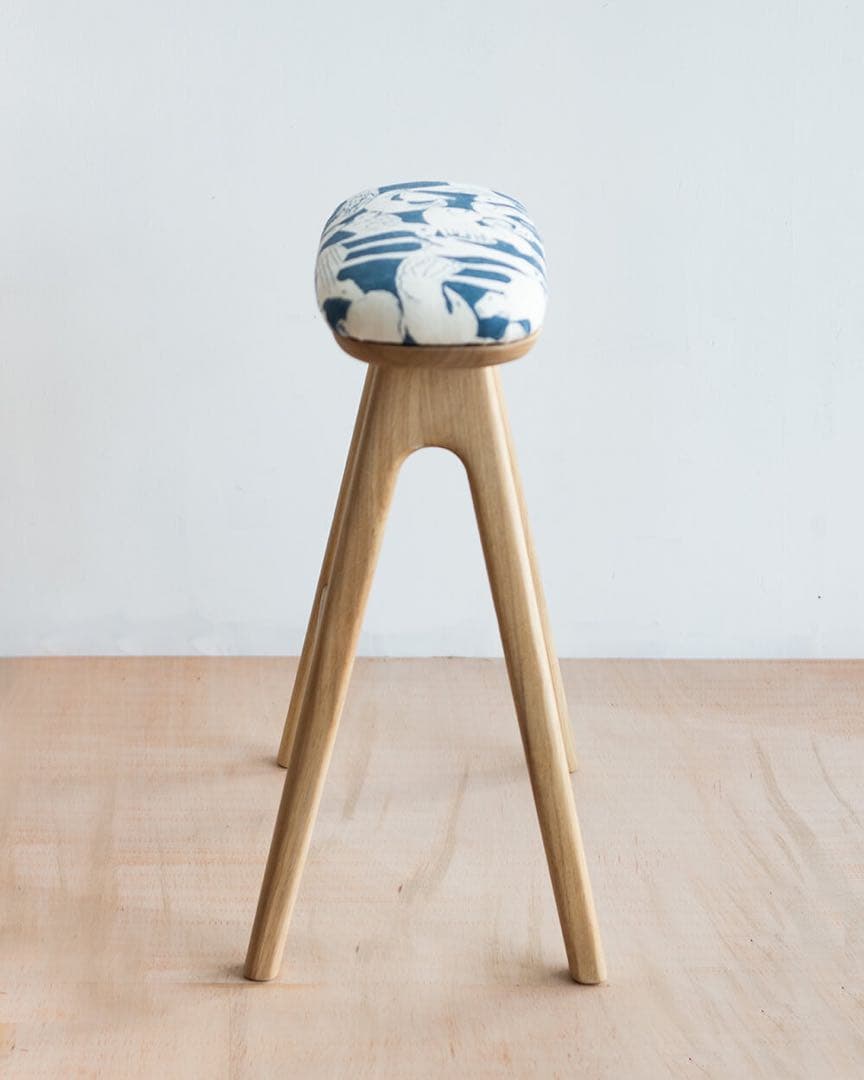 キッチンスツールNA H530＋ミナ ペルホネンlife puzzle [BL]