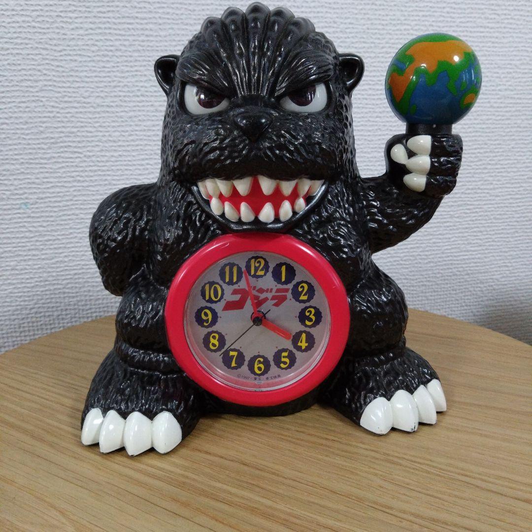 ゴジラ 目覚まし時計 動作確認済 godzilla alarm clock - メルカリ