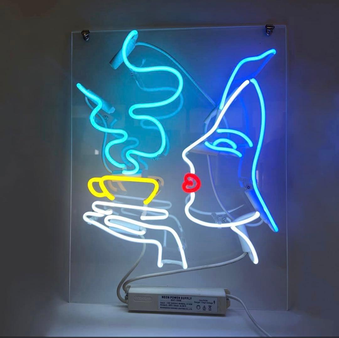 ネオンサイン お洒落 カフェ ネオン管看板 インテリア オーダーメイド　雰囲気
