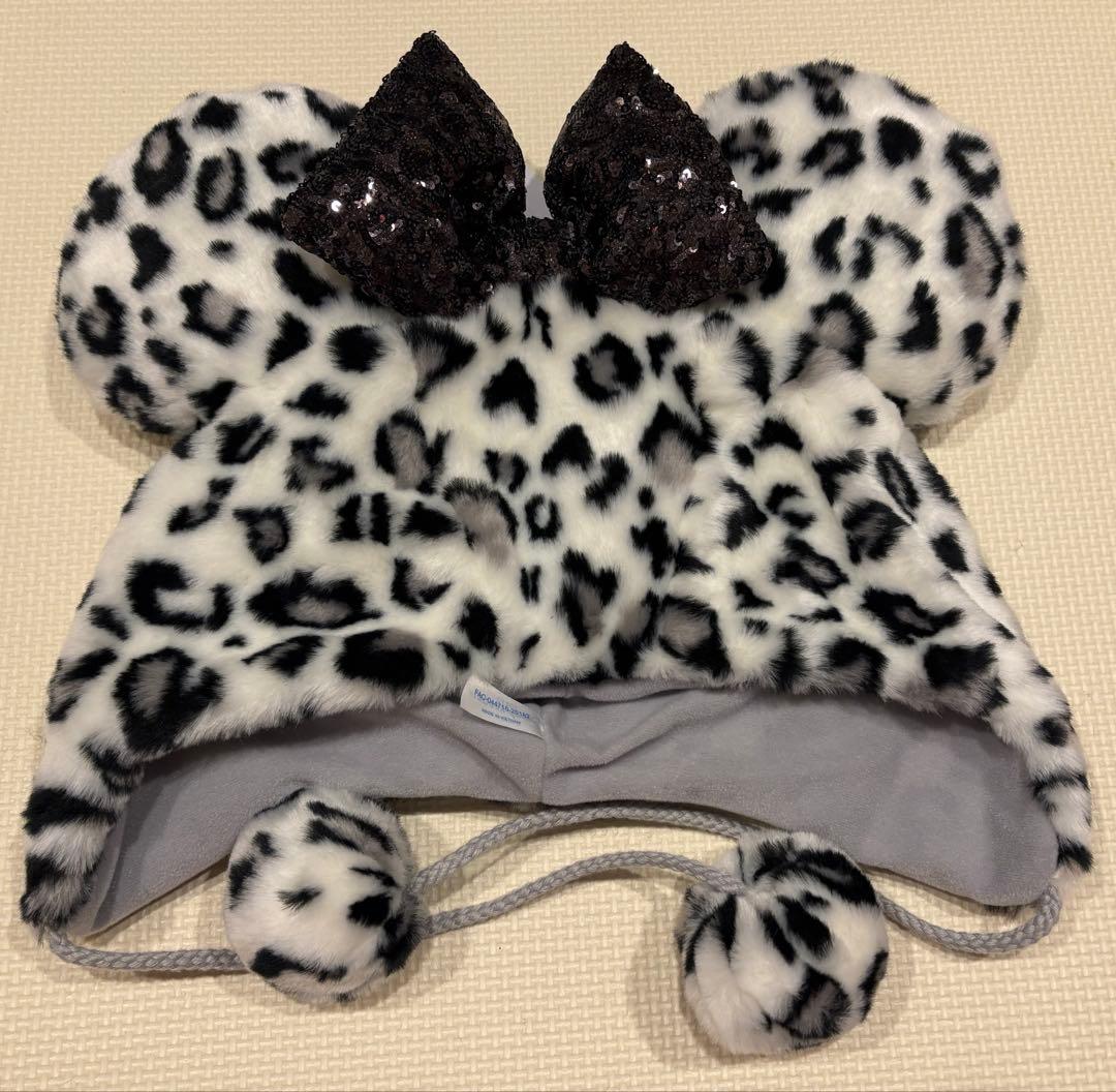 即日発送 ヒョウ柄 ファンキャップ ミニー ディズニー - メルカリ