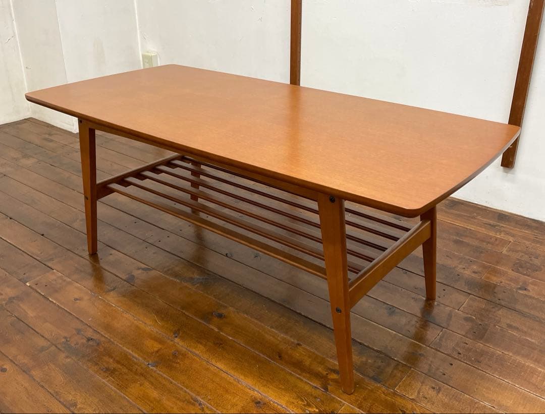 【美品】カリモク60テーブル大　『ヴィンテージチーク』
