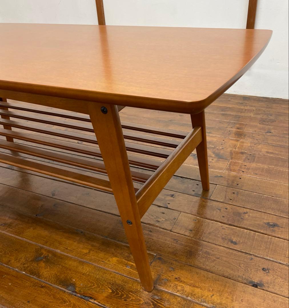 【美品】カリモク60テーブル大　『ヴィンテージチーク』
