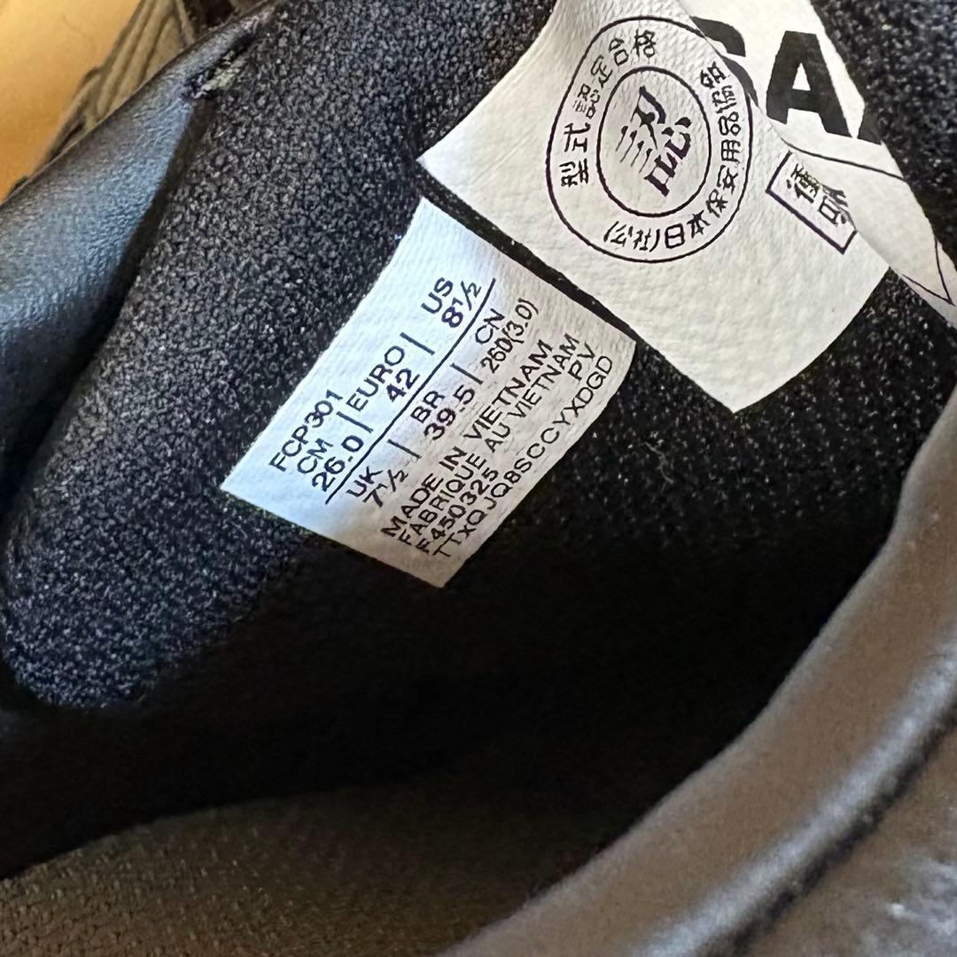 ゆうじアシックス 安全靴 26cmウィンジョブ CP301