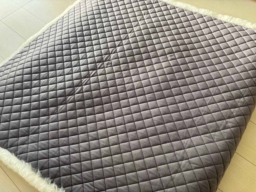 東洋羽毛 アリエス ムートン敷パッド オフホワイト S